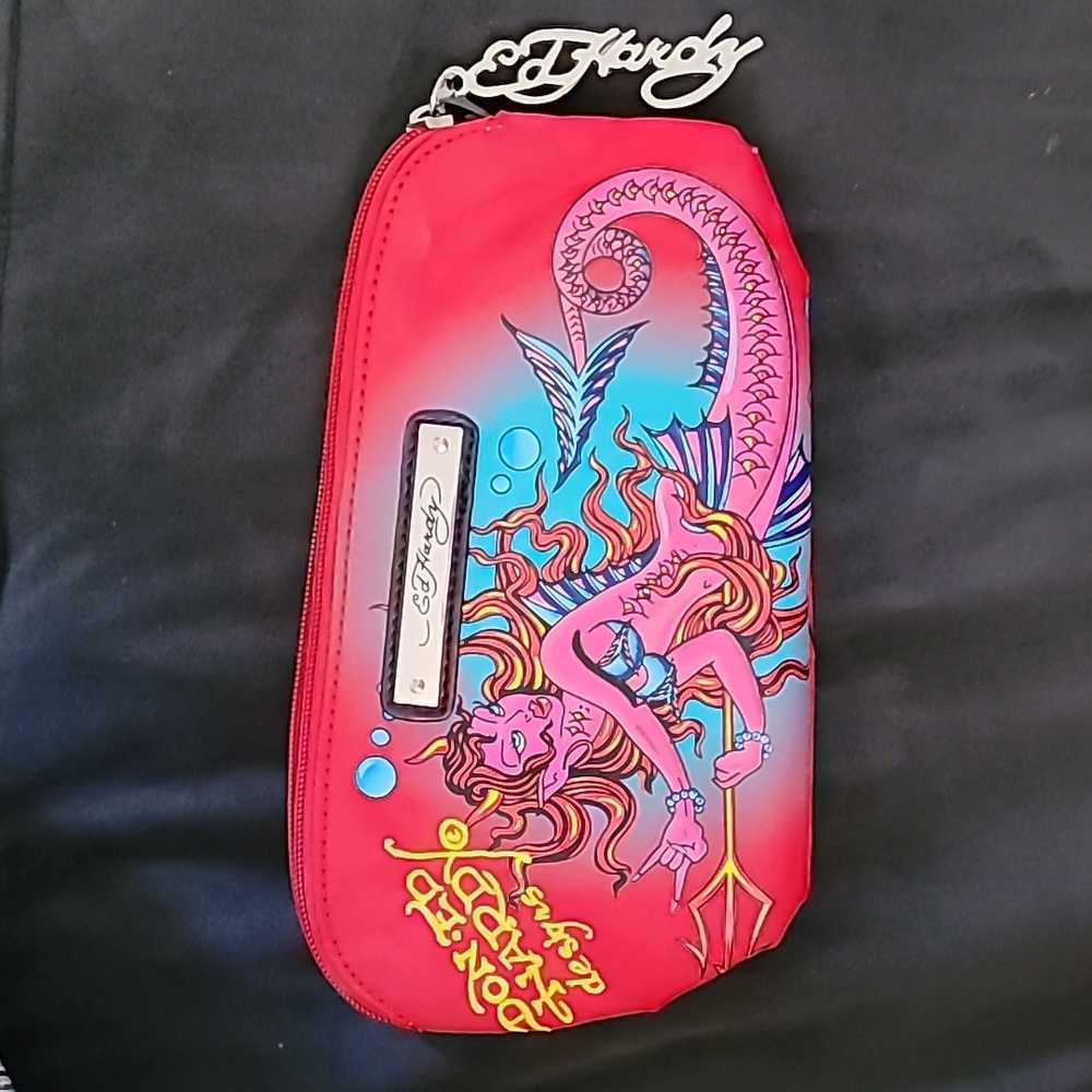 Ed Hardy design clutch